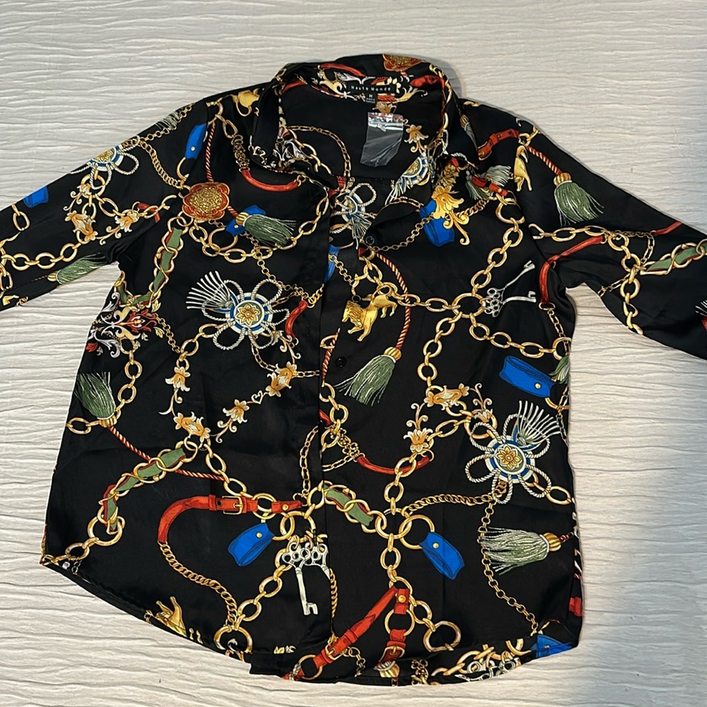 Brand New Shirt from Fashion Nova (Haute Monde) Size M